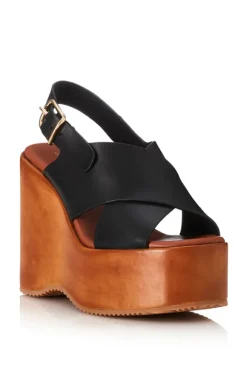 Ophelia Black Leather