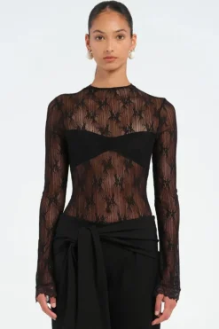 Oskar Bodysuit Black