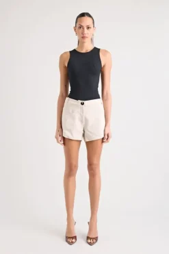 Pino Tailored Short Natural