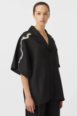 Serene Shirt Black