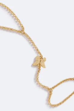 She's a Fairy Hand Chain Gold