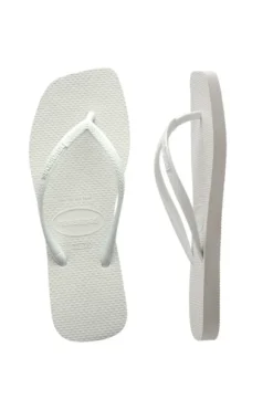 Slim Square Solid White