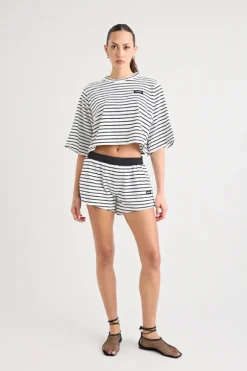 Sorrentino Short White Black