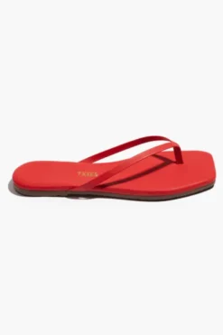 Square Toe Lily Red