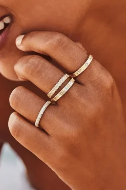 Sterling Silver Stardust Ring