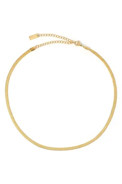 Sylvia Gold Snake Chain Necklace
