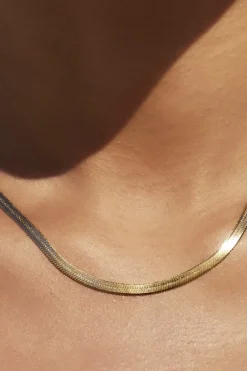 Sylvia Gold Snake Chain Necklace