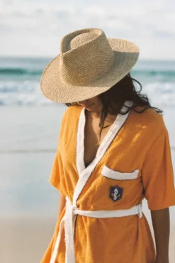 The Inca Fedora Pineapple Stitch Natural