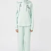 Wade Zip Up Hoodie Pale Mint